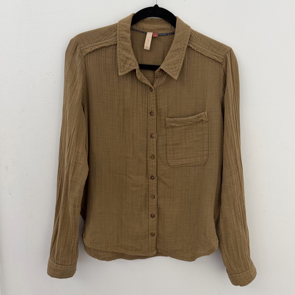 Pilcro by Anthropology Sleeves long Blouse